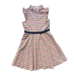 Janie & Jack Houndstooth Dress Girls 10